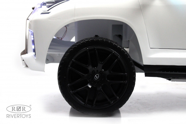 Детский электромобиль Lexus 570 (E555EE) белый