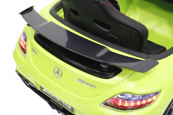 Электромобиль Mercedes-Benz SLS A333AA VIP CARBON Зеленый