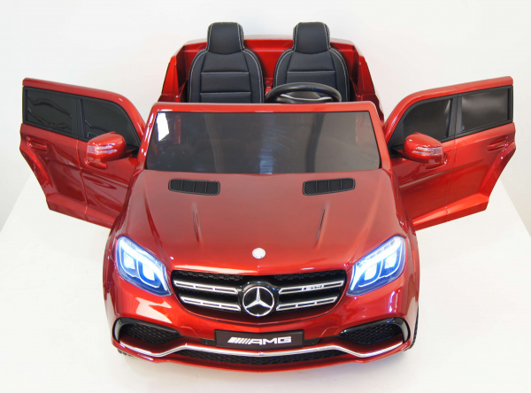 Электромобиль Mercedes Benz GLS63 4WD (HL228) Вишневый глянец